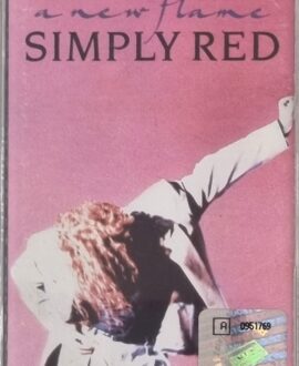 SIMPLY RED A NEW FLAME audio cassette